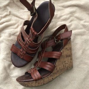 Brown heels